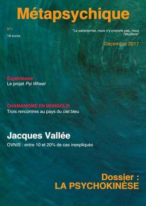Couverture — Métapsychique n°1 — La psychokinèse