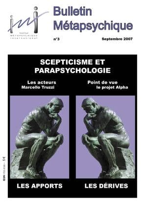 Couverture — Scepticisme et parapsychologie