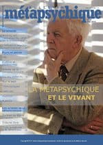 Couverture — La Métapsychique et le Vivant