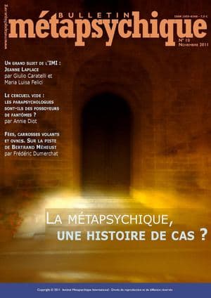 Couverture — La métapsychique : une histoire de cas